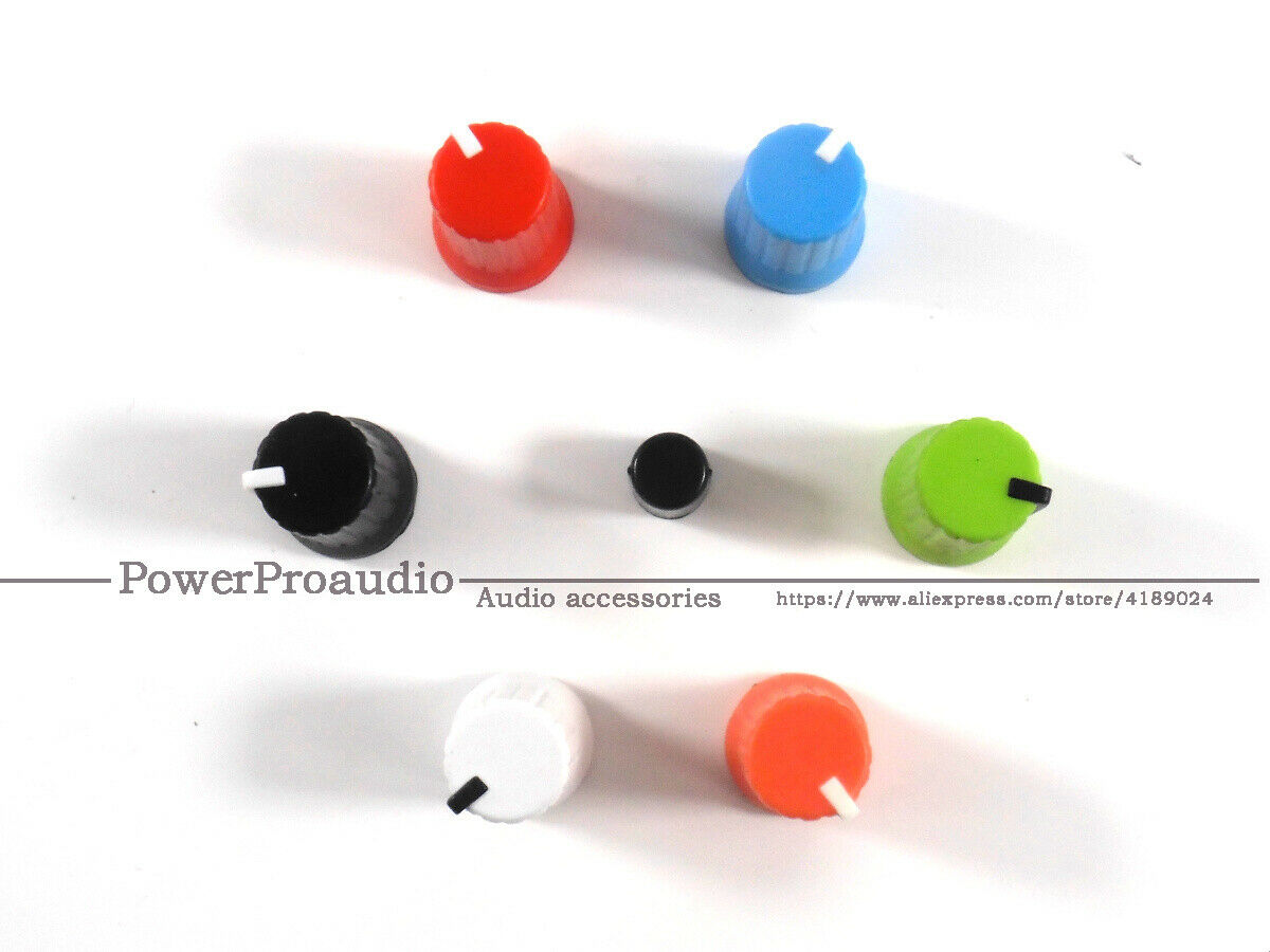 6PCS  Color Rotary Control Knob For Pioneer XDJ-RX R1 RZ AERO DJM-T1 S9 DIY DJ