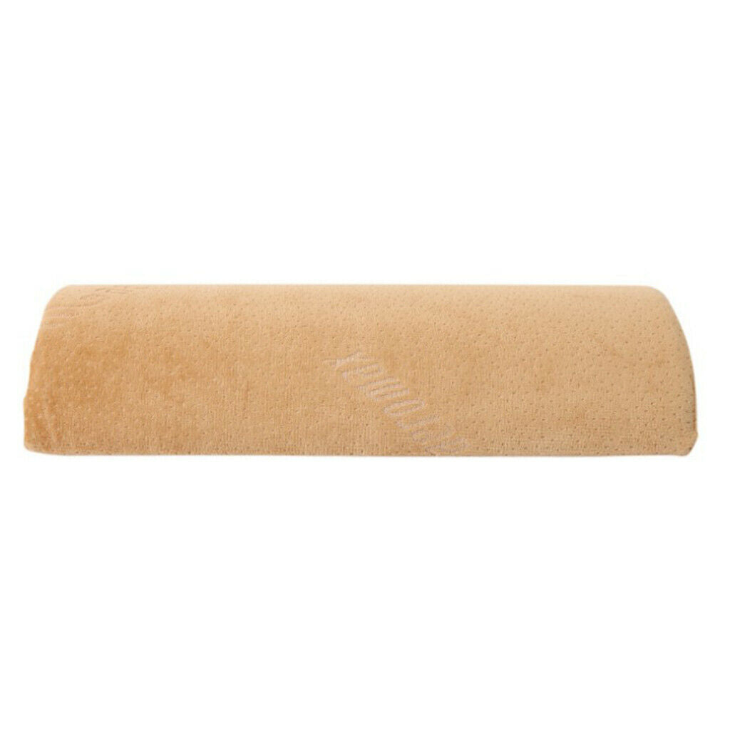 Soft Portable Memory Foam Back Cushion Leg Pillow Office Chair  Brown