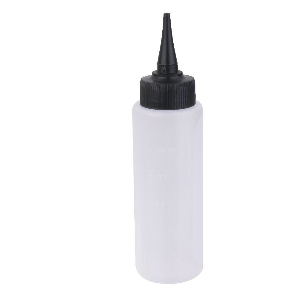2Pcs 150ml Hair Dye Applicator Pointed Perming Highlight Bottle Container