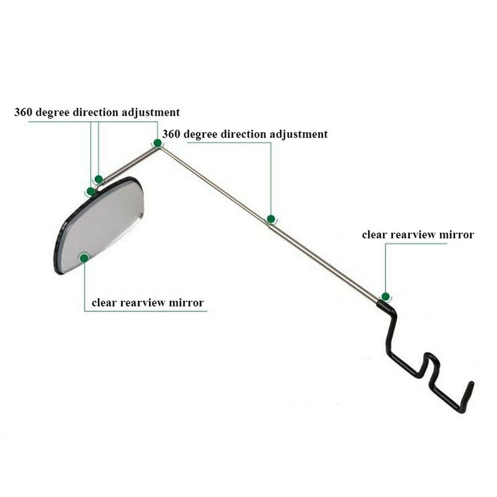 Cycling Glasses Rearview Mirror Lightweight Biking Winter Mirrors Wide Angle LIN