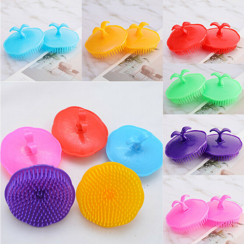 Plastic Shampoo Scalp Shower Washing Hair Brushes Head Massage Com.l8