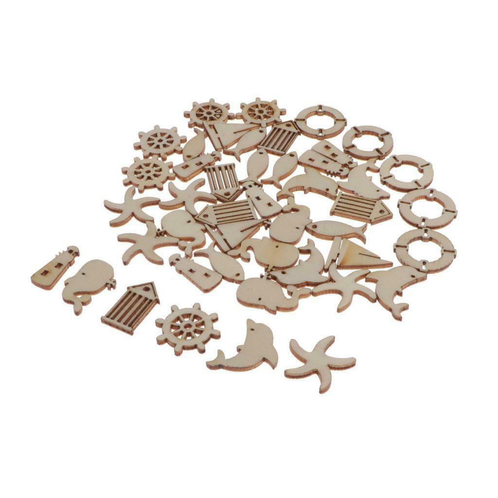 100 pieces wooden molds wood ornament wood ornament hanging embellishments
