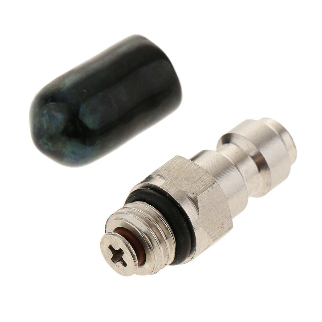 Quick Male Connector Pressure Valve Pneumatic Nozzle M8 x 1 Screw Edition