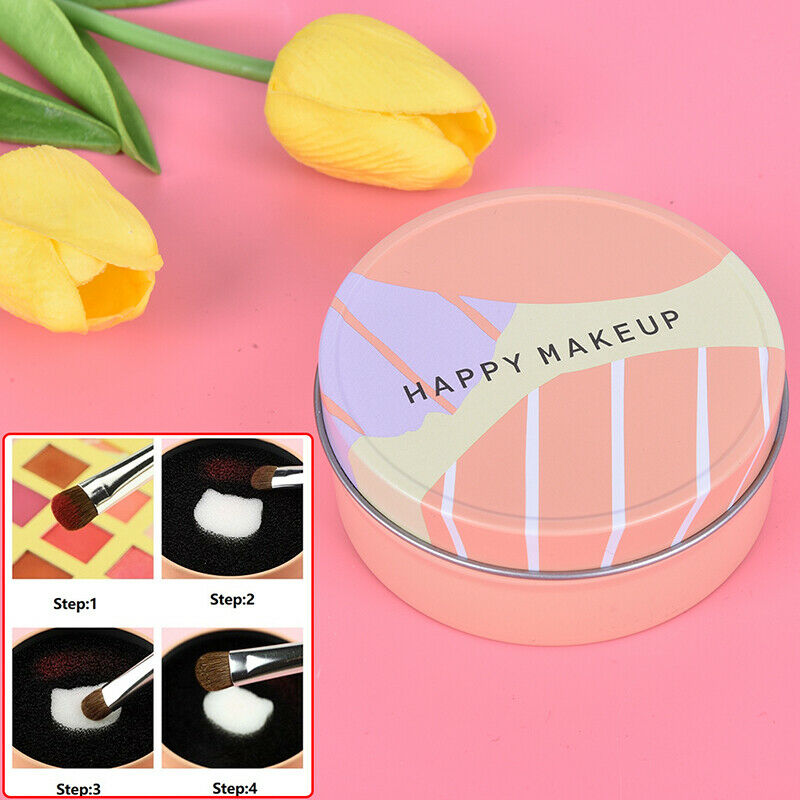 1Pc Makeup Brush Eye Shadow Color Clean Sponge Tool Remover Color Switch .l8