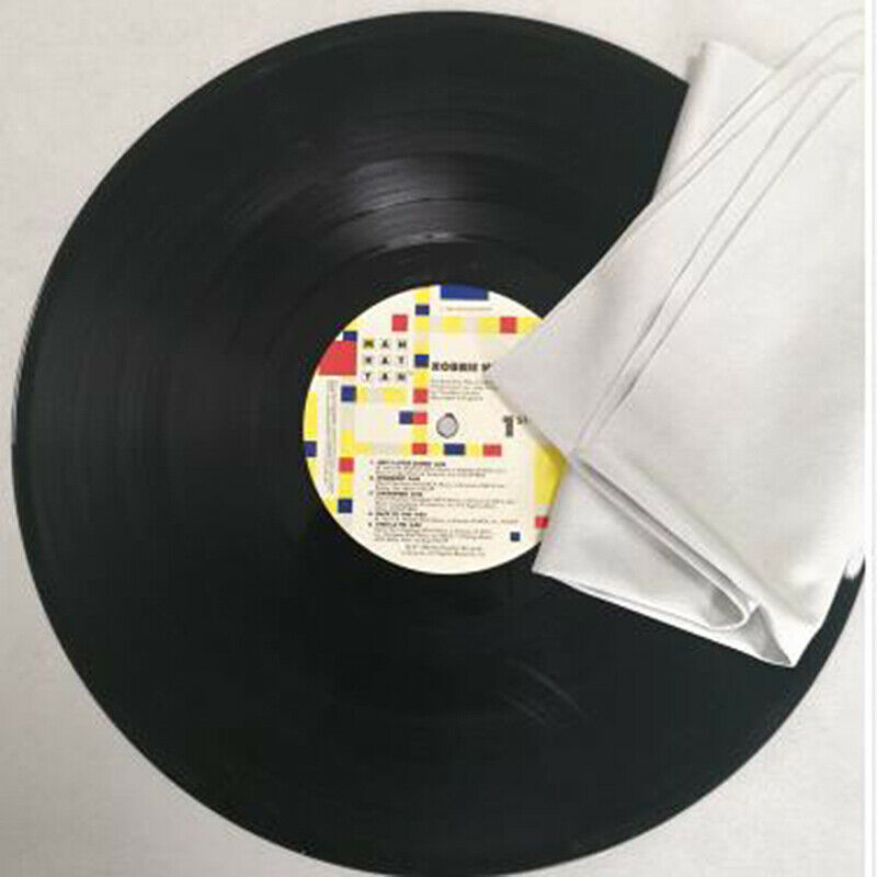 2pcs/lot Large Cleaning Cloth Absorbent Soft Cloth for LP Vinyl Rec .l8