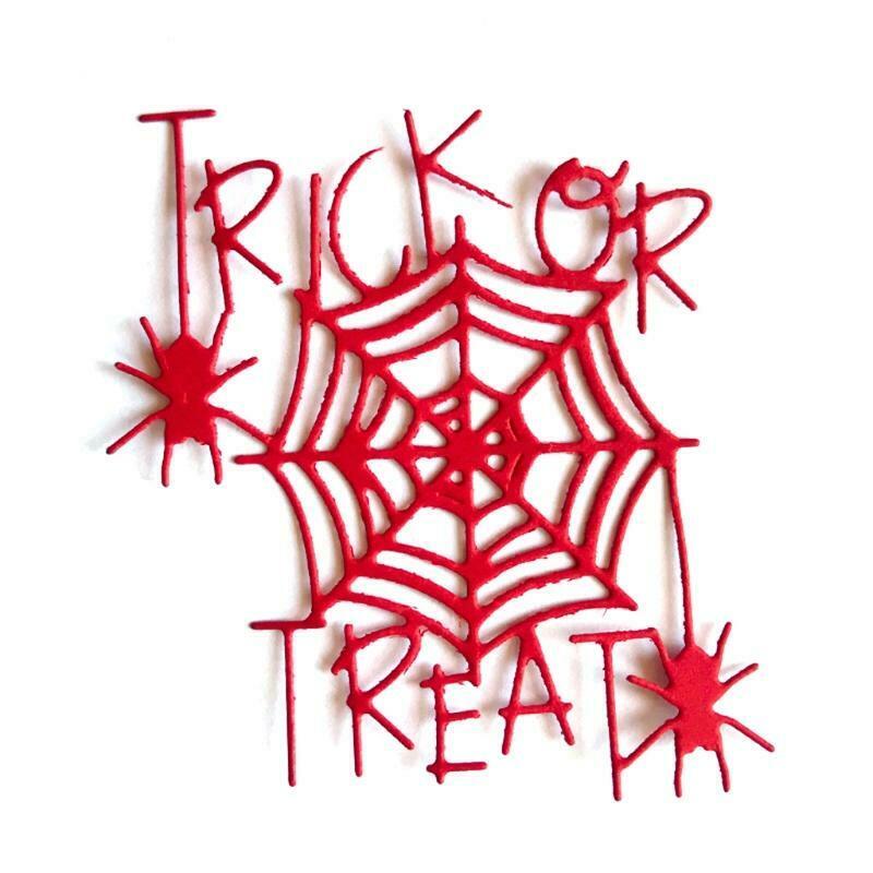 Halloween Spiderweb Metal Cutting Dies Stencil DIY Scrapbooking Album Paper Card
