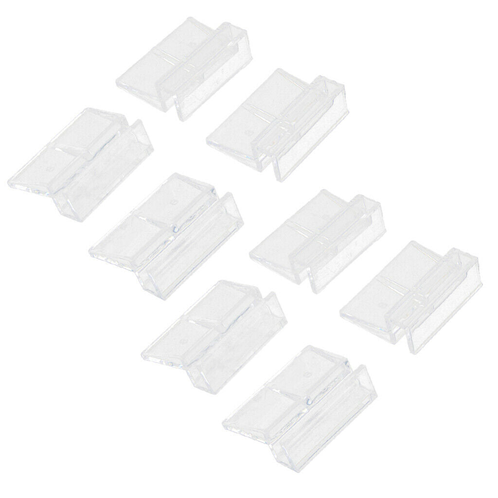 8pcs Clip Acrylic Clips Bracelets 12mm Aquarium Tank Cover in