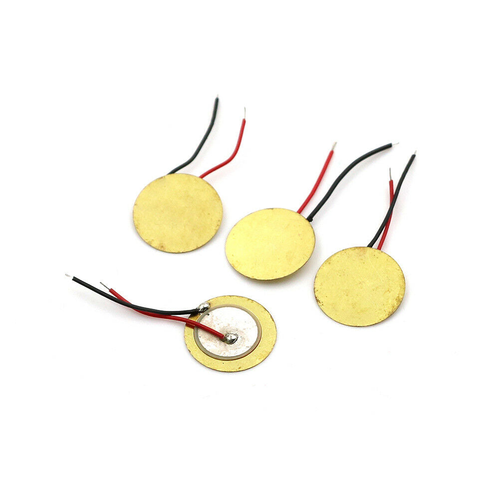 10x Piezoelectric Piezo Ceramic Wafer Plate Dia 15mm For Buzzer Loudspeak.l8