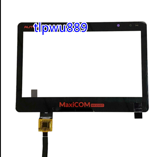 1PCS For Autel MaxiCOM MK808BT  Touch Screen Digitizer  @TLP