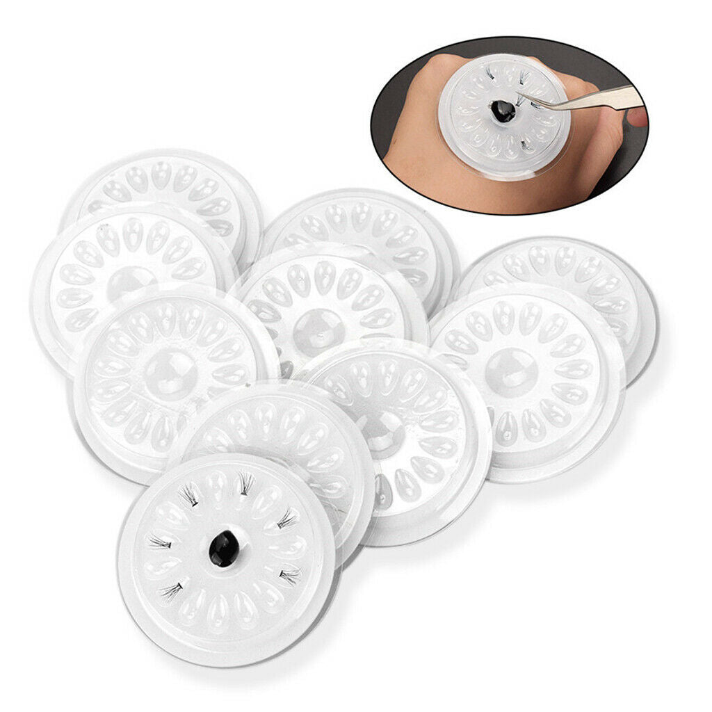 Individual False Eyelash Palette Holder Plate