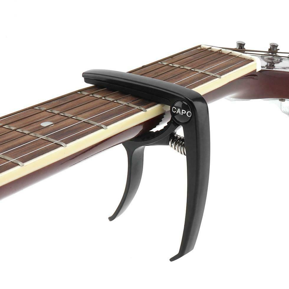 Aluminum Alloy Black Guitar Capo with Pin Puller for Guitar / Ukulele