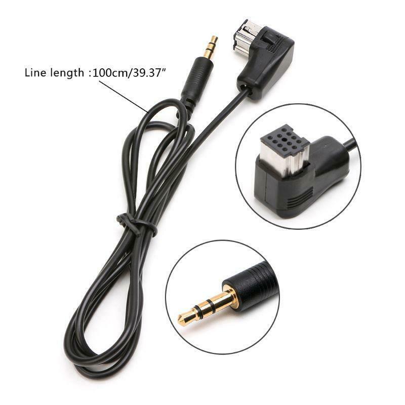 Car Radio Audio Aux Cable MP3 Input Adapter for Pioneer Headunit IP-BUS