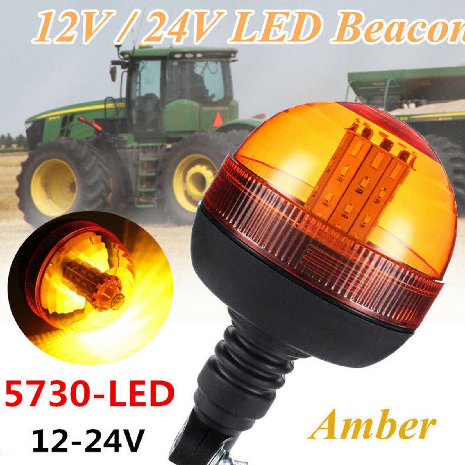 40 LED Safety Warning Light Signal Lamp for Car Truck Roof Vehicle UTV
