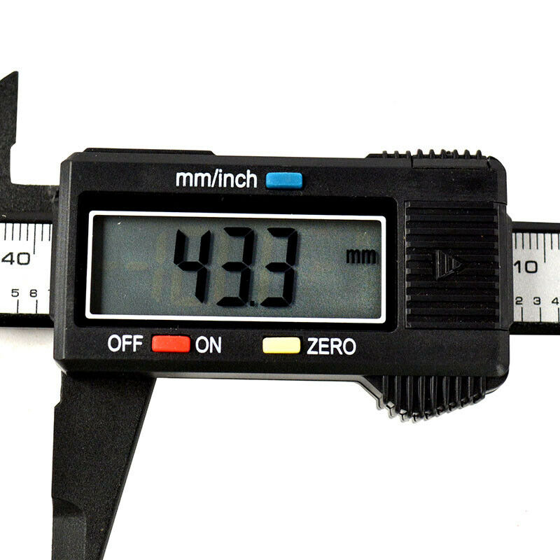 150mm/6inch Micrometer Digital Electronic Gauge Carbon Fiber Vernier Caliper