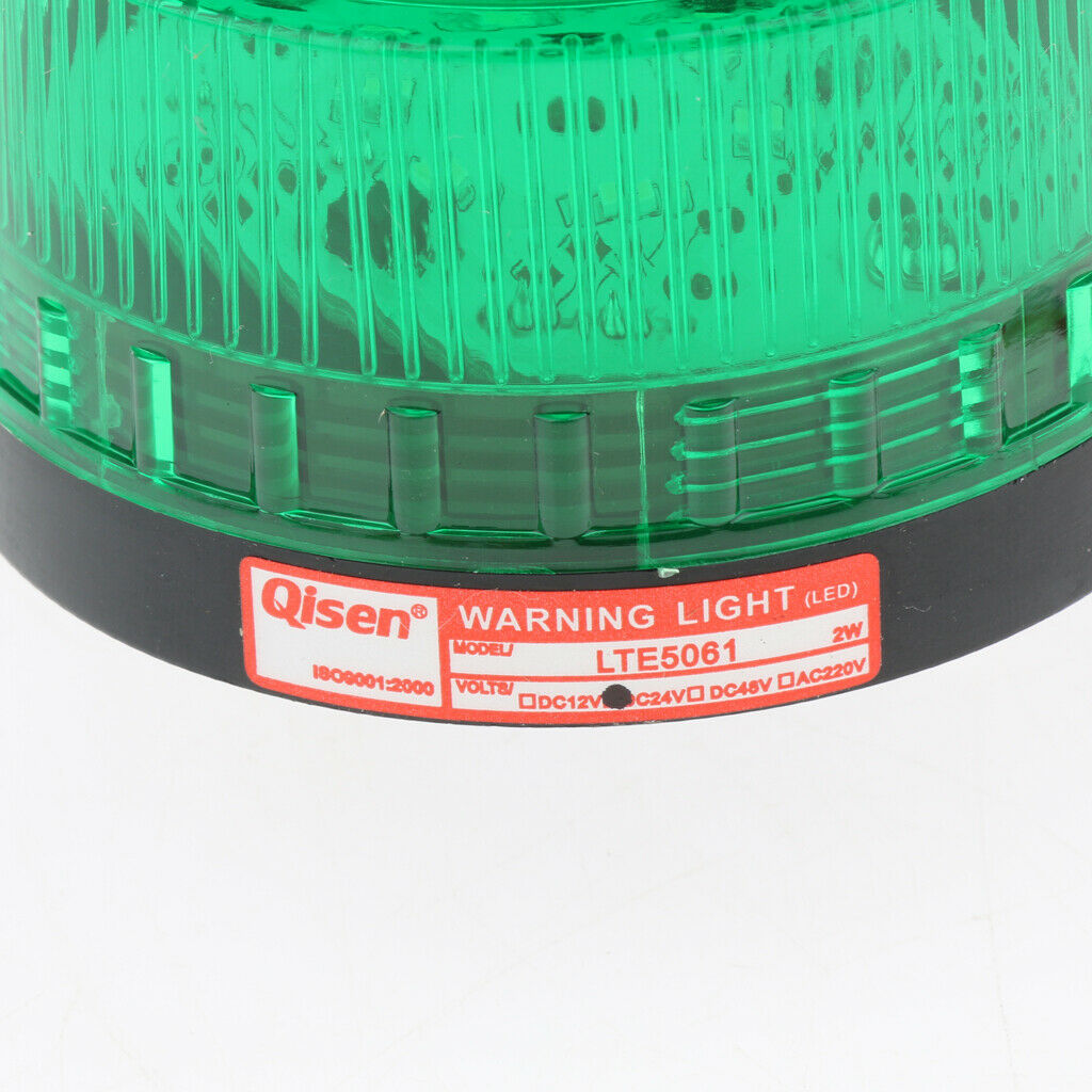 24V / Always-on Warning Light Round Signal Beacon Lamp Green