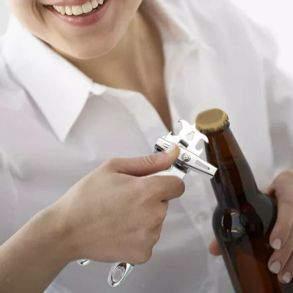 Stainless Steel Can Opener for Kitchen Non Slip Bottle Opener Kitchen Tool