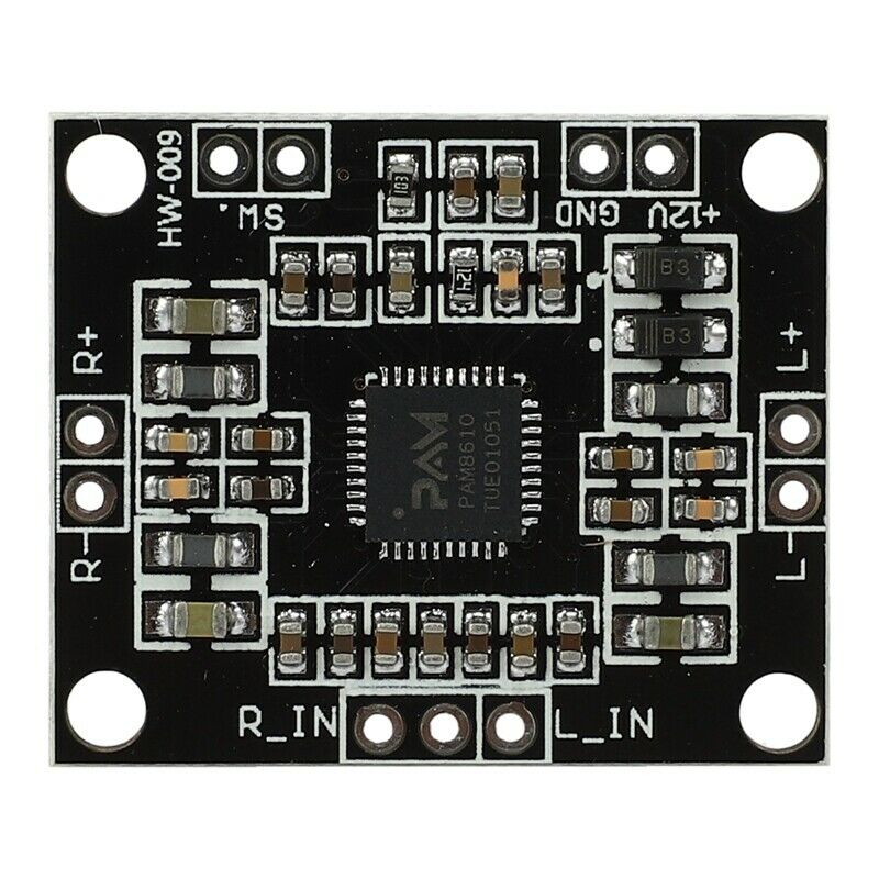 PAM8610 digital power amplifier board 2 x15w dual channel stereo mini class D Q3