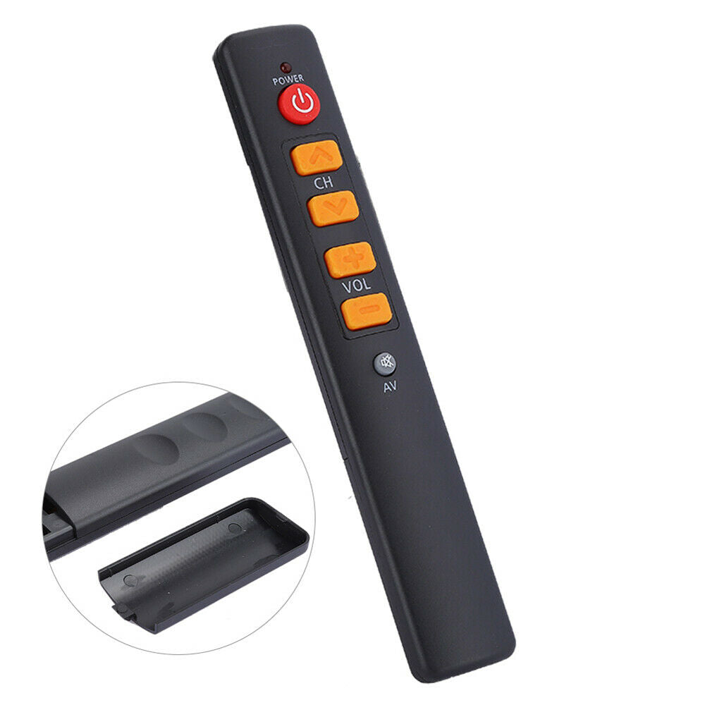 Learning Buttons Smart Remote Control for TV STB DVD DVB HIFI VCR Orange