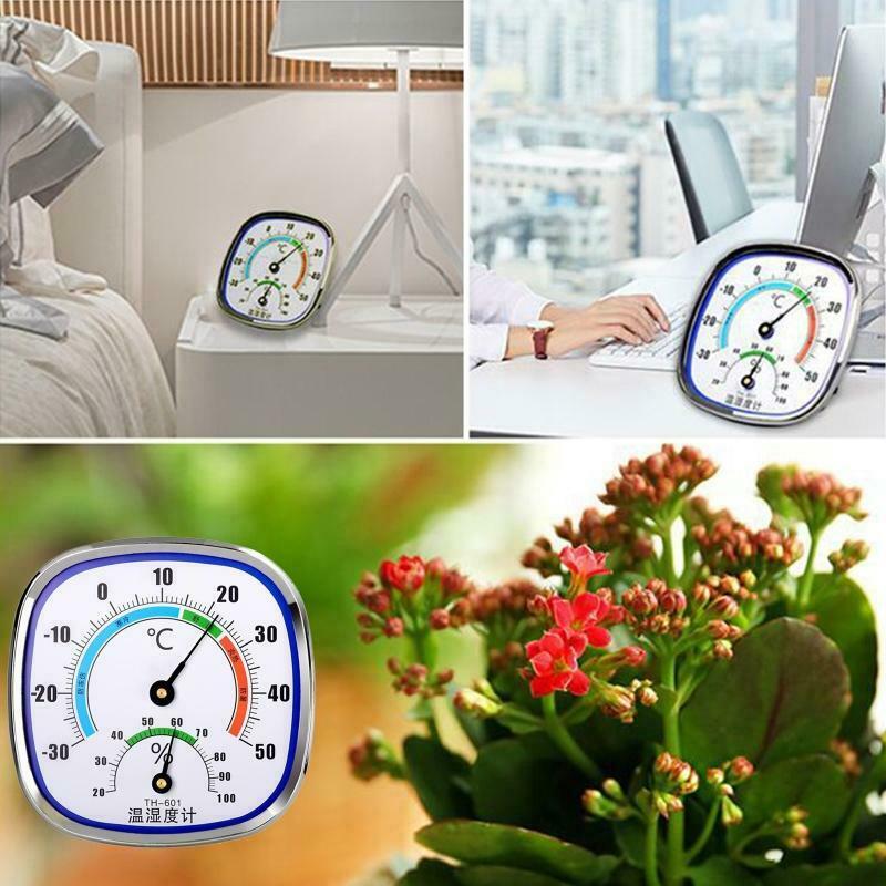 Analog Thermometer Hygrometer Temperature Monitor Humidity Gauge Indoor Outdoor