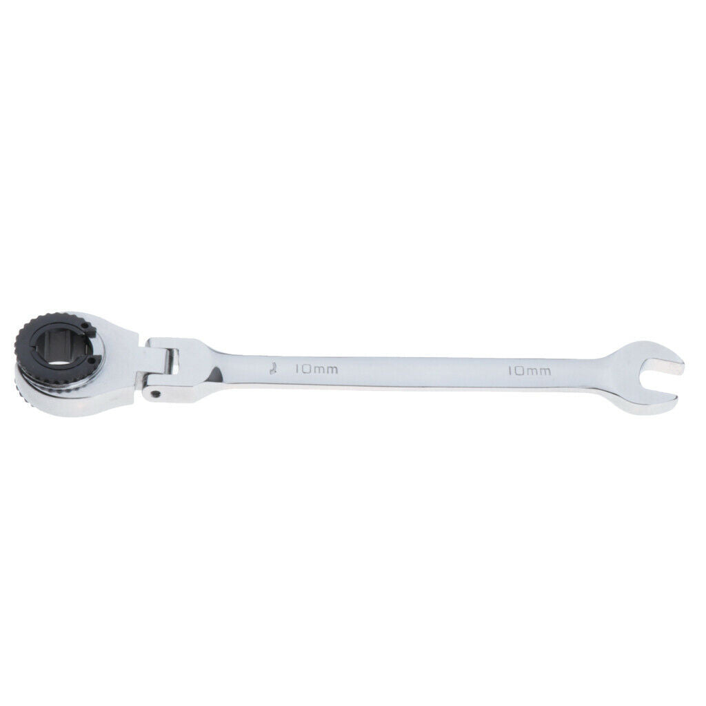 2pieces Tubing Ratchet Wrench 72 Tooth Durable Steel Repair Tool Open End