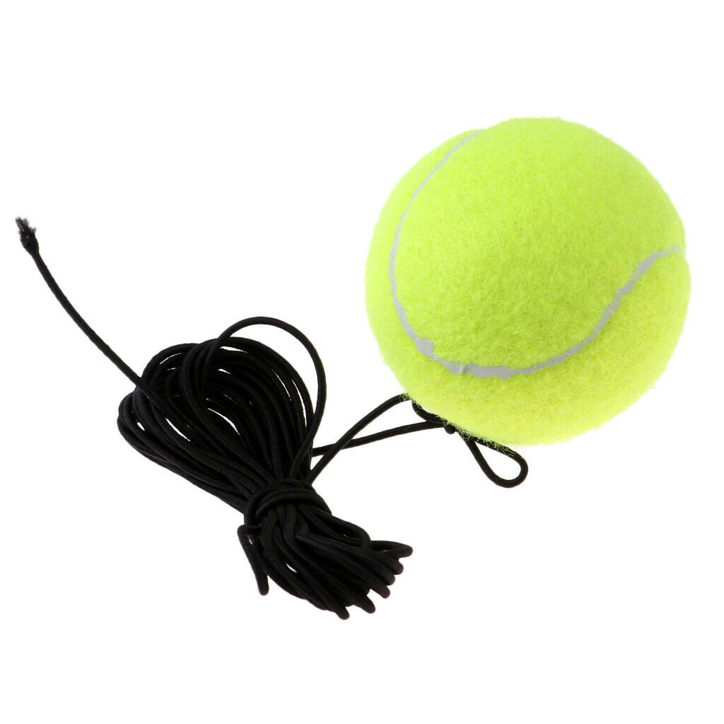 4 Pieces Elastic Tennis Trainer Balls Practice Training Ball Aids Tools