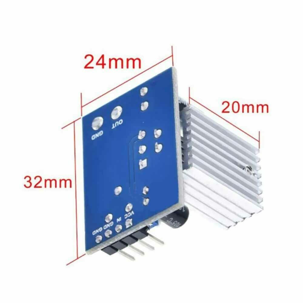 1Pcs TDA2030A Audio Module Power Amplifier Board 6-12V Boost Converter Module