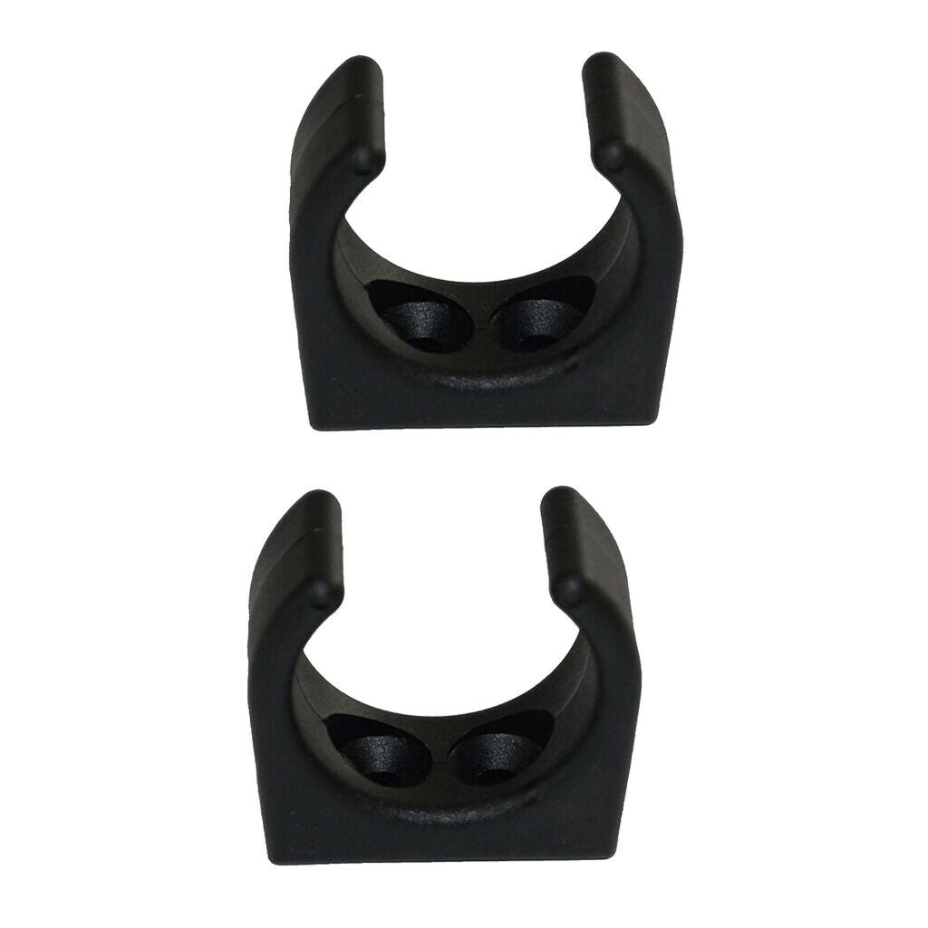 2 Pieces 33mm 1-1/4" Clips Holder Ladder Paddle Rod Holder Storage Brackets