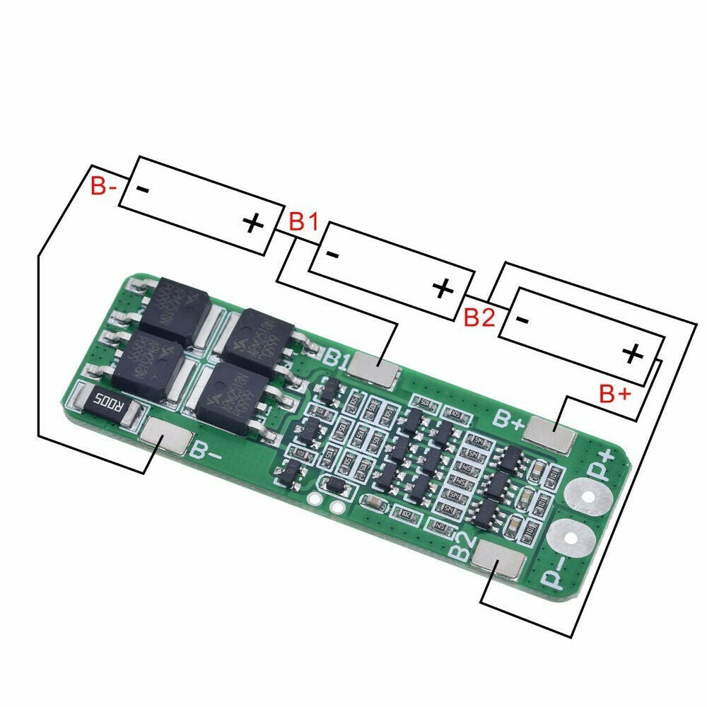 3S 20A Li-ion Lithium Battery 18650 Charger Protection Board PCB BMS Module