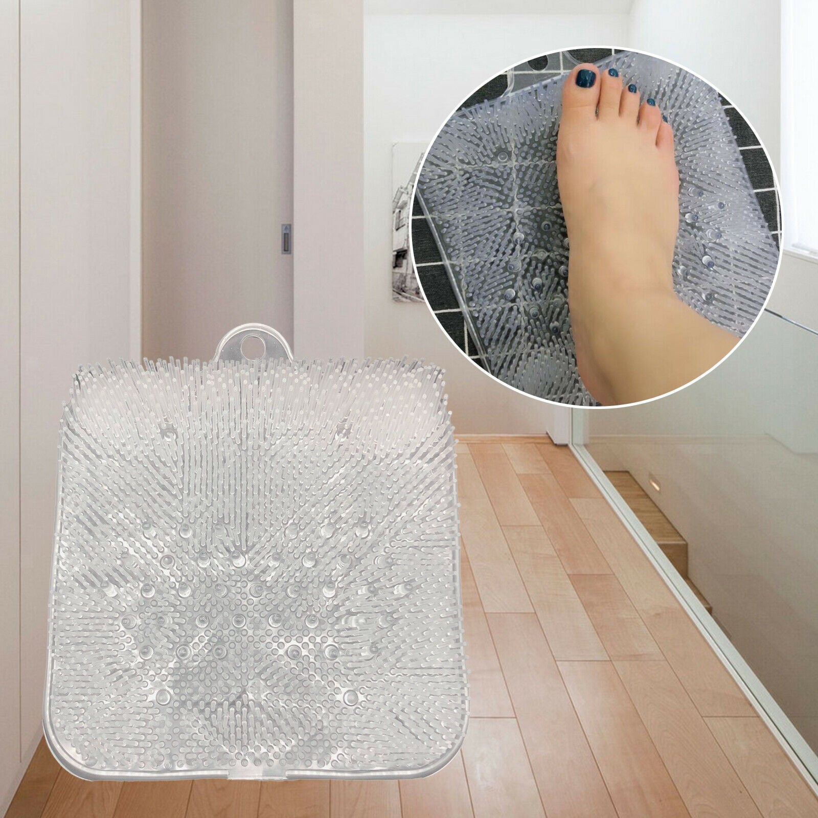 Massage Brushes Beauty with Suction Cups Skin Lazy mat Cushion for Walls