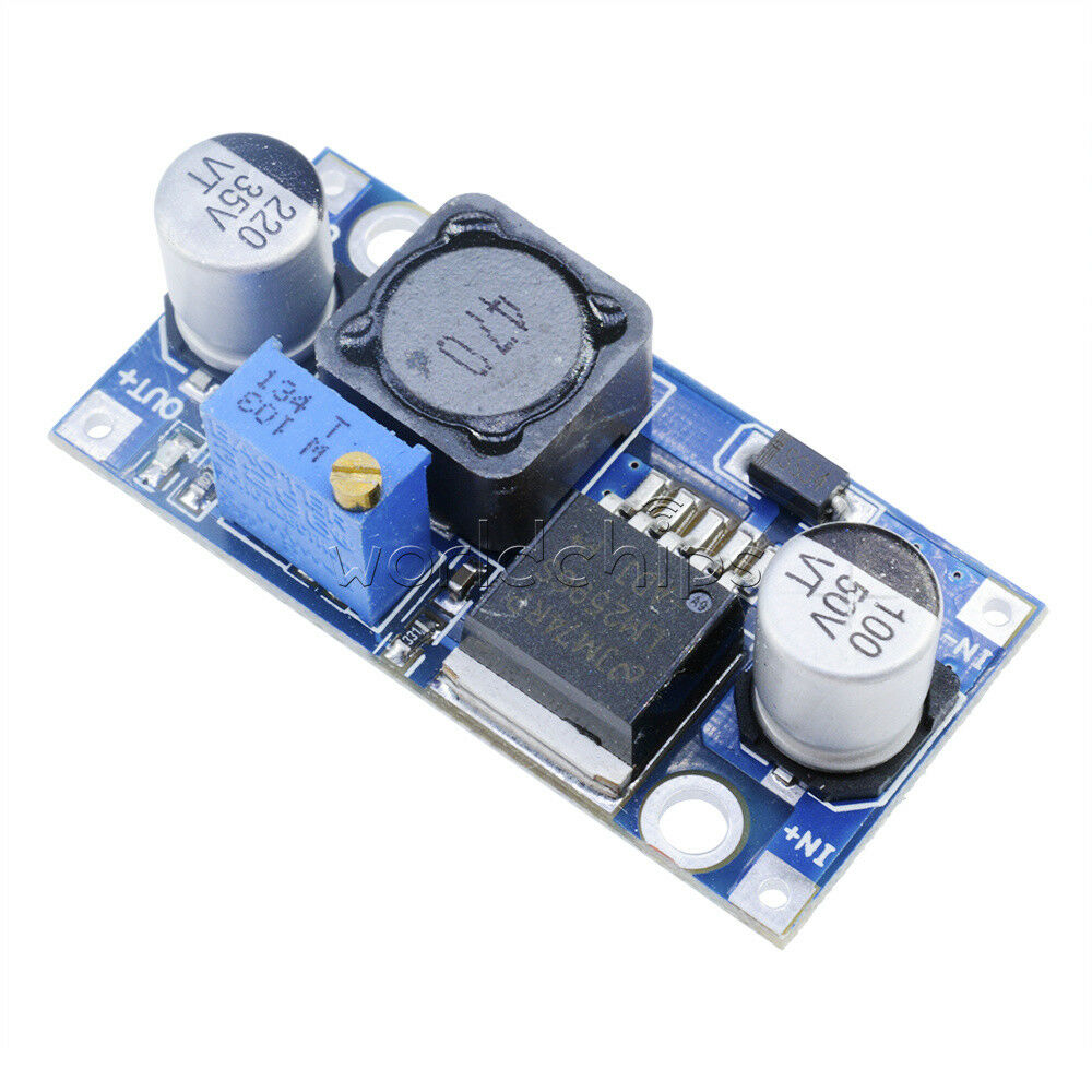 10Pcs Output 1.23-30V LM2596 DC-DC Buck Converter Step Down Module Power Supply