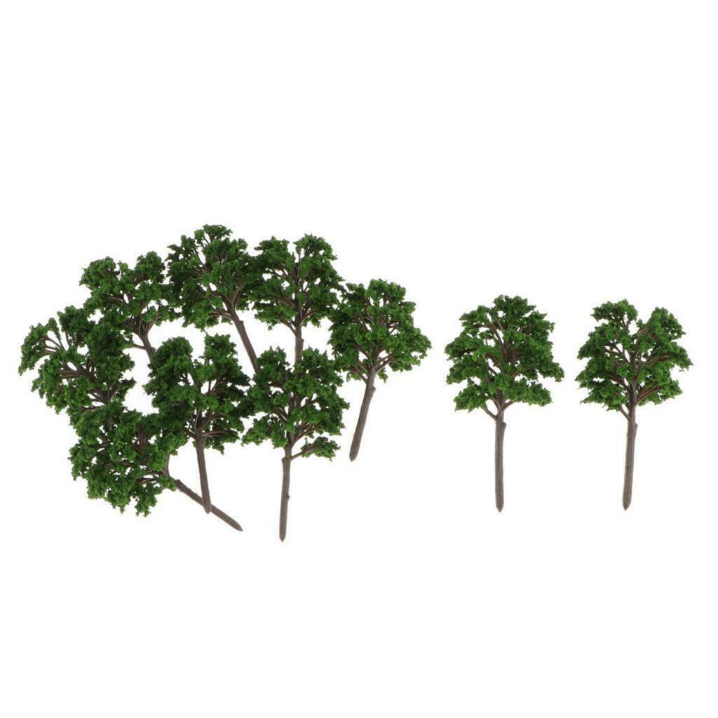 10 Pieces Micro Landscape Mini Tree Garden DIY Tree Decorations D002