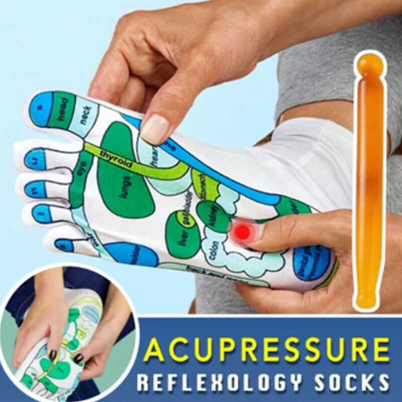 Relieve fatigue and physiotherapy massage acupuncture socks foot massage socks