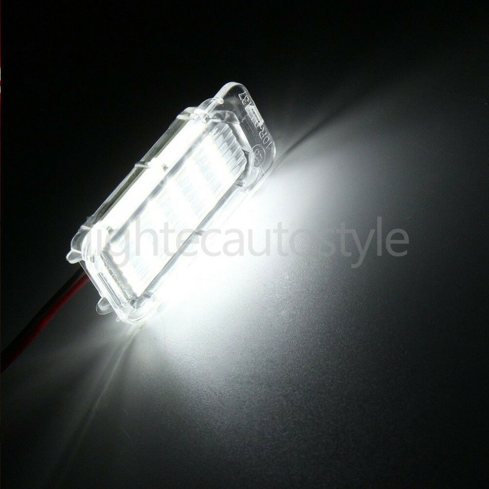 2x  FORD MONDEO MK4 LED XENON WHITE LICENSE NUMBER PLATE LIGHT LAMP BULB UNITS