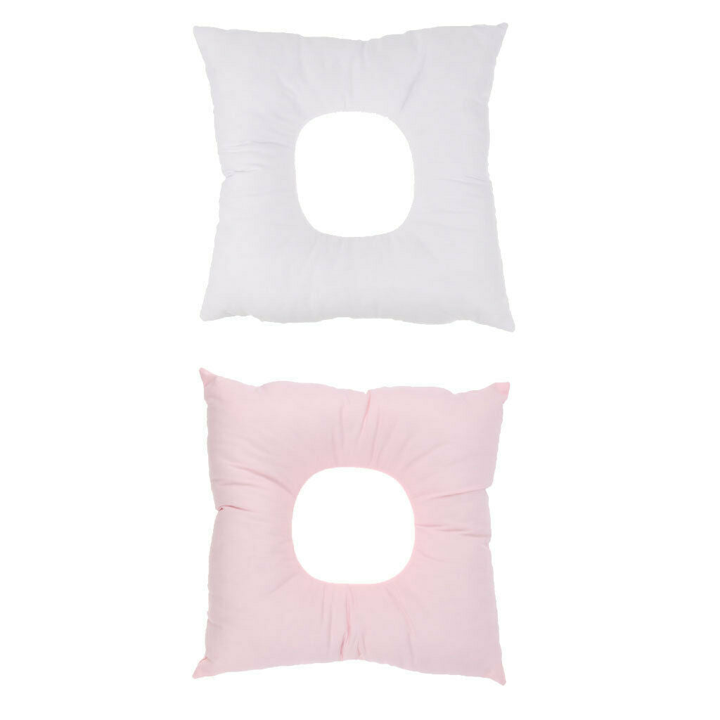 2pcs Foam SPA Massage Bed Table Face Down Rest Cradle Cushion Pillow Pads