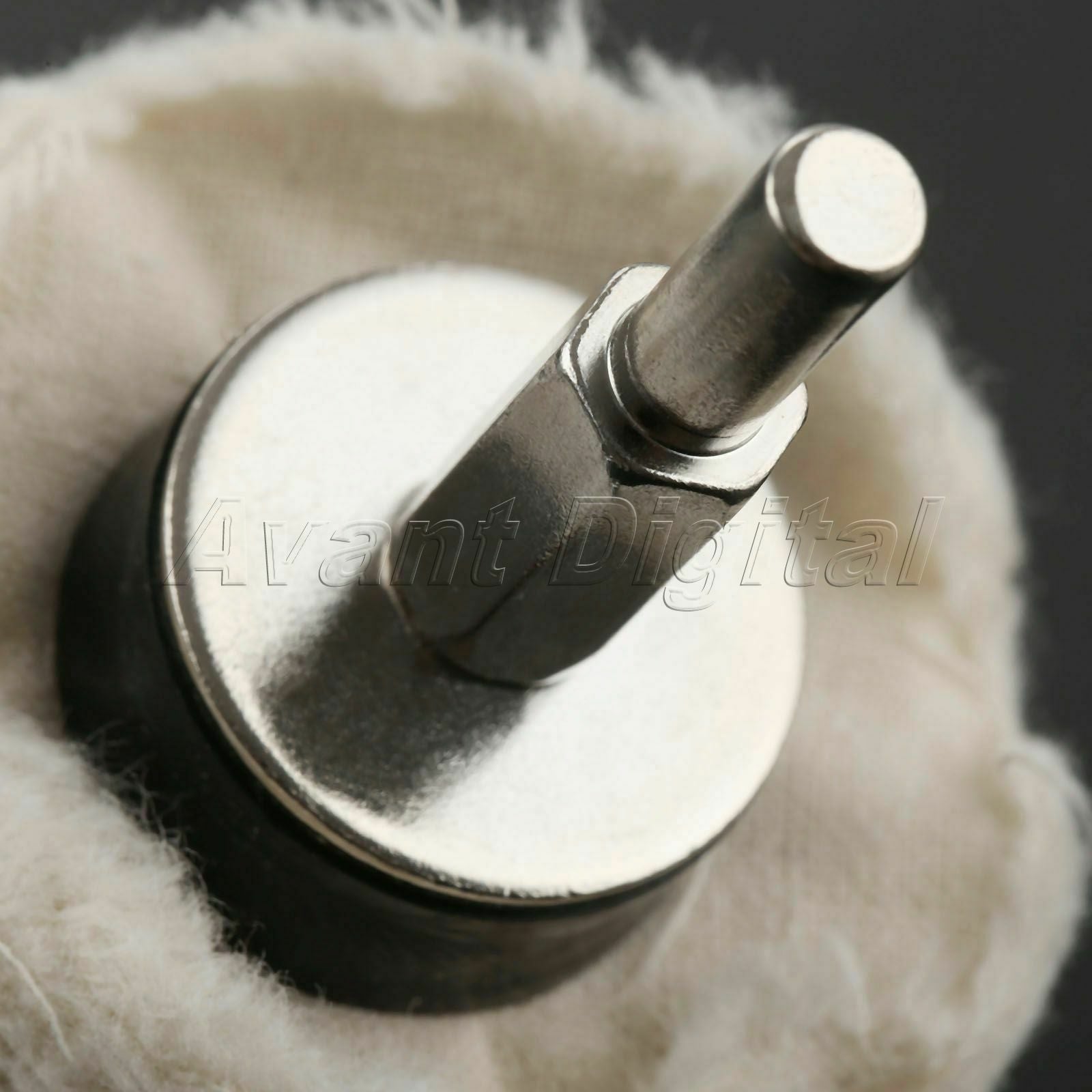 6mm Shank 50mm Cotton Polishing Buffing Wheels Pad Abrasive Crafts Rotary Tool