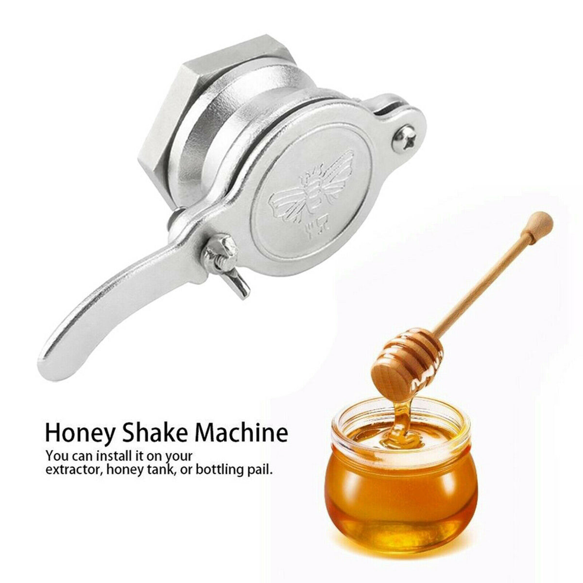 Stainless Steel Honey Valve Tap Gate Beekeeping Extractor Bottling Stoppers