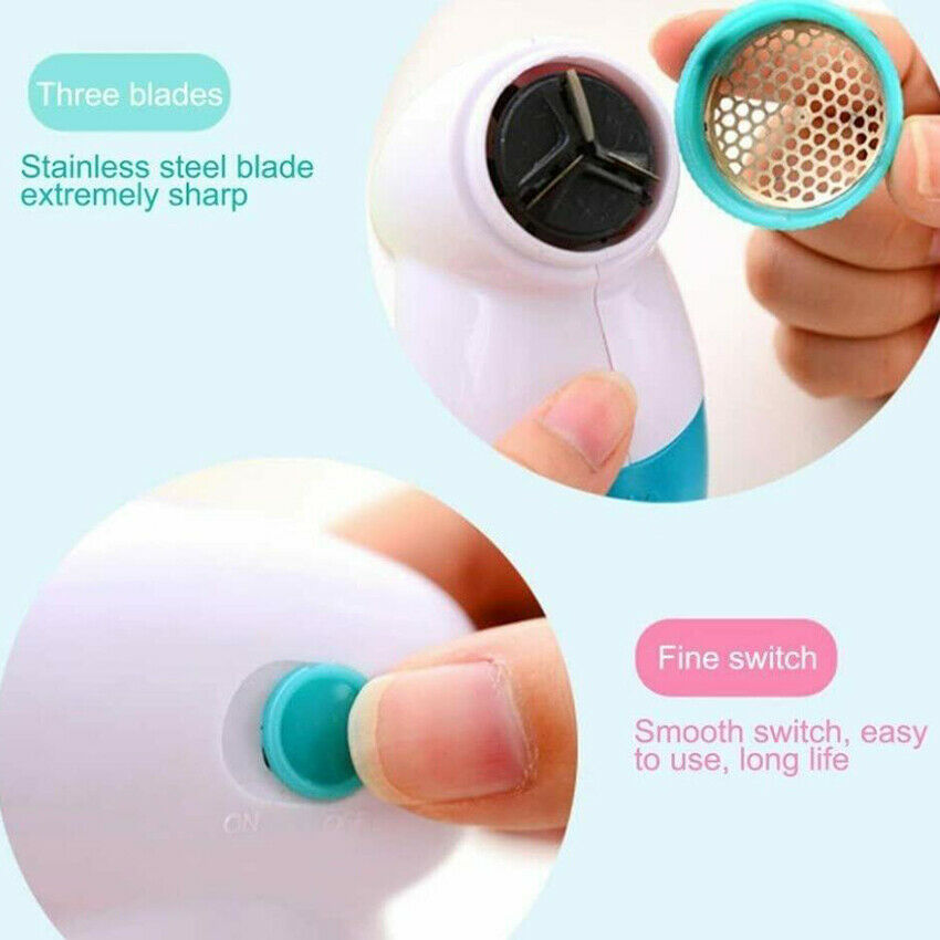 Clothes Lint Remover Pilling Fluff Sweater Fuzz Fabric Shaver Portable Electric