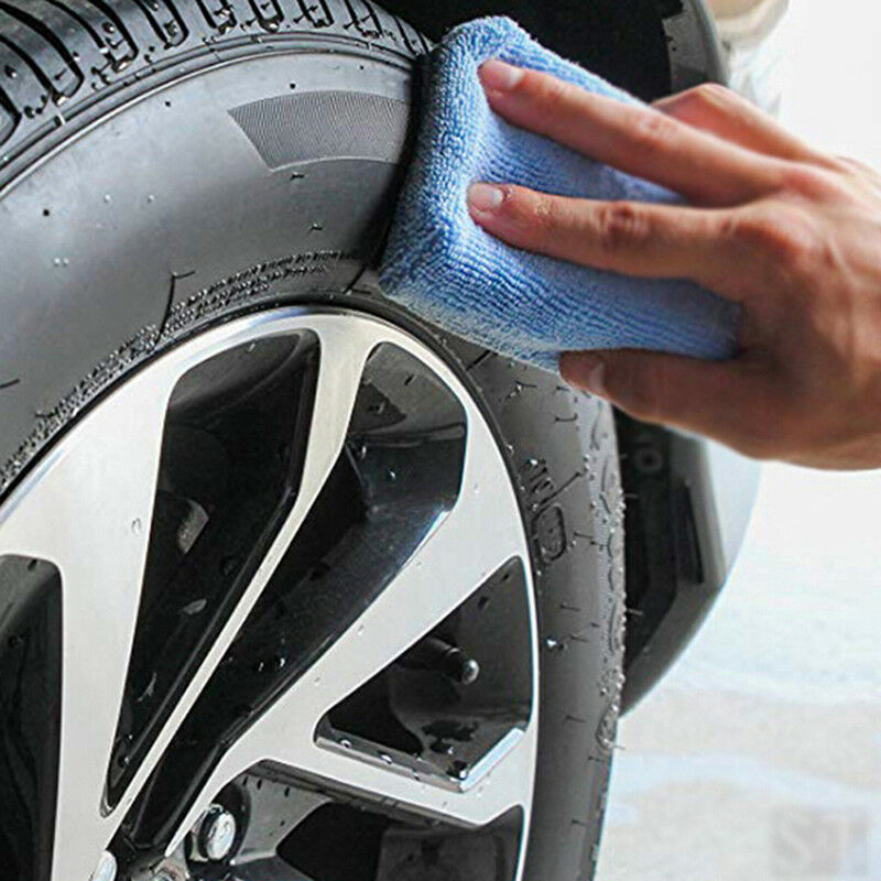 Microfiber Car Washing Sponge Automobile Cleaning Cloths Car Wax Polishin.l8