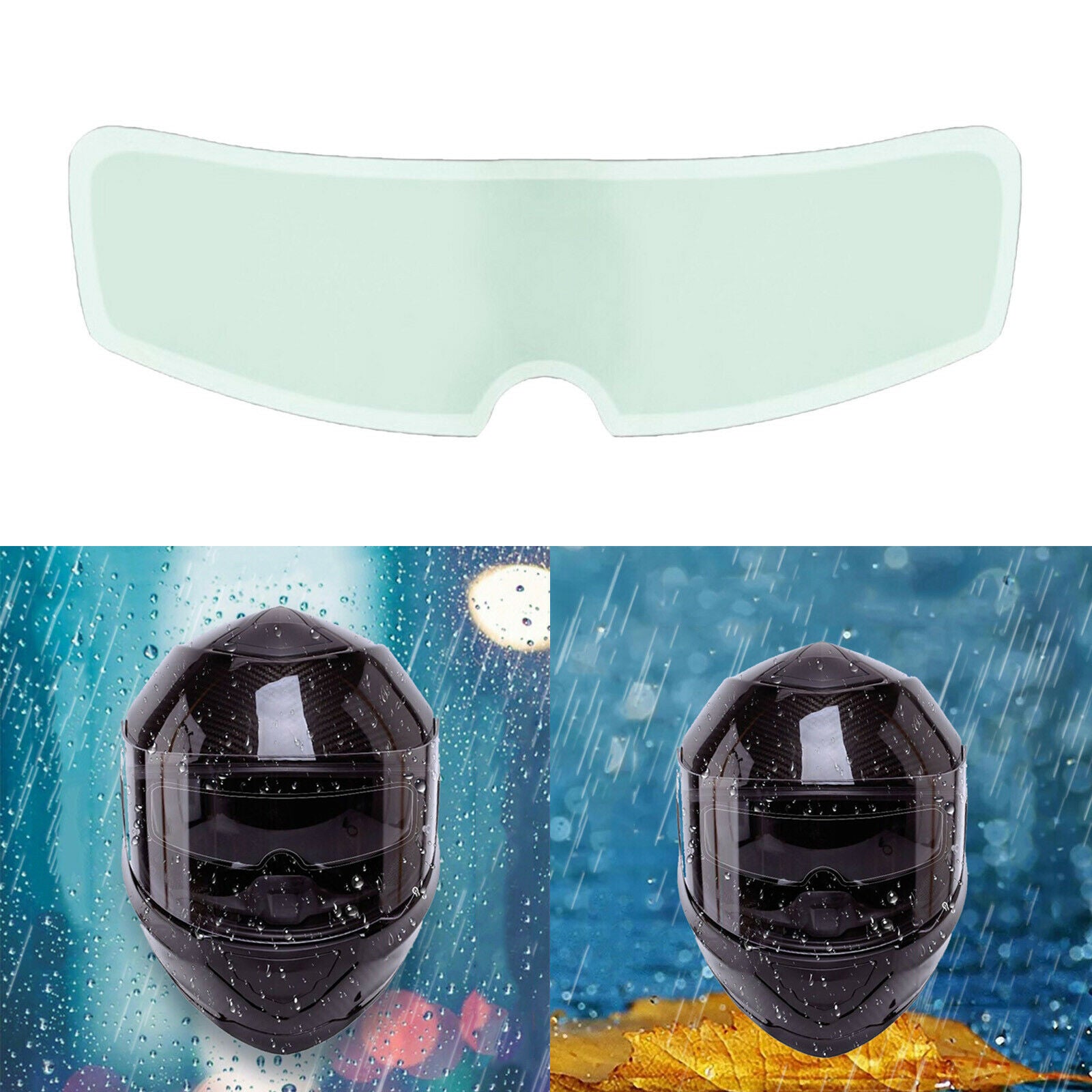 Anti Fog Film for Helmet Helmet Visor Film Universal Helmet Visor Antifog Insert