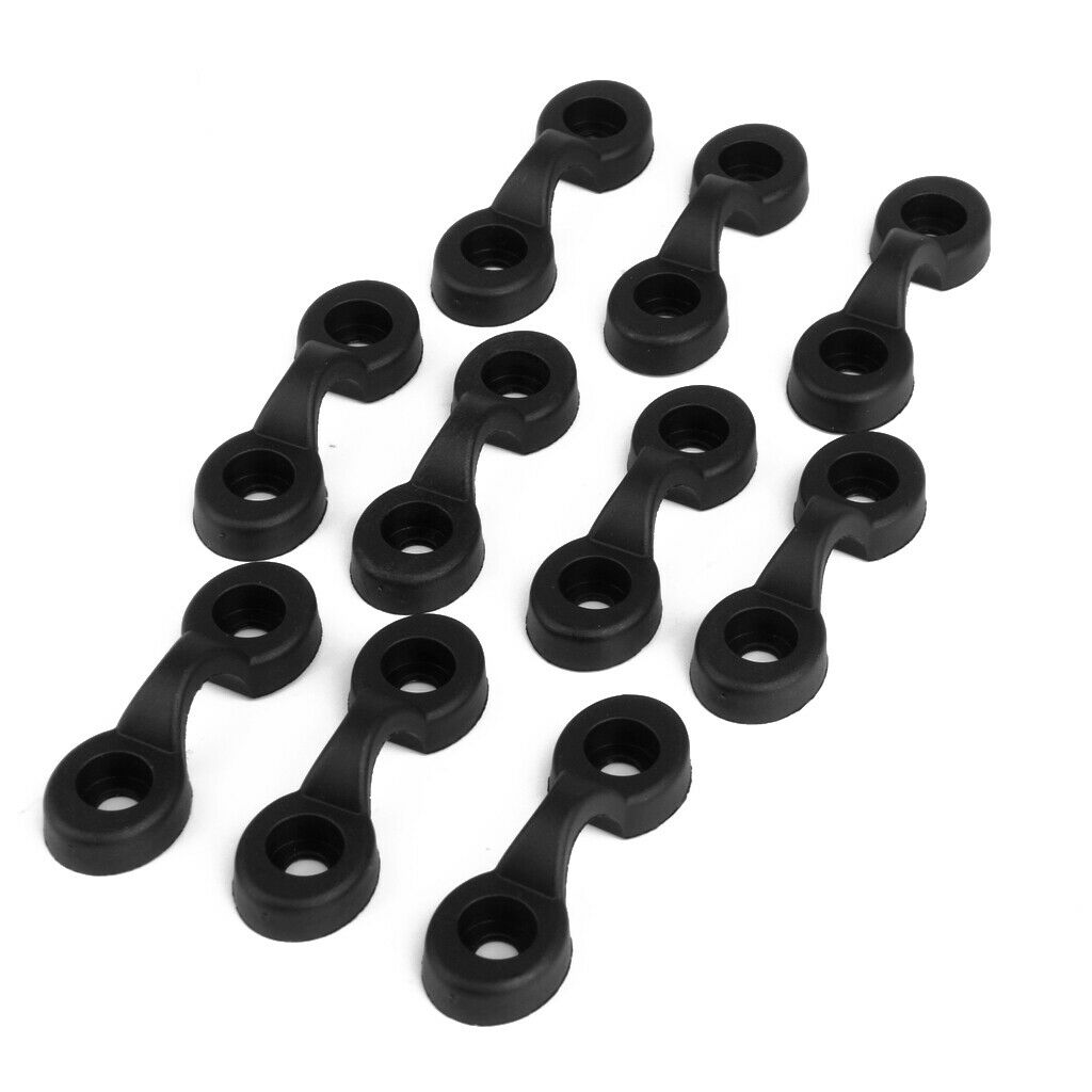 Canoe Kayak Deck Pad Eyes Loops + D Ring Fitting Rigging Hardware Safety Kit