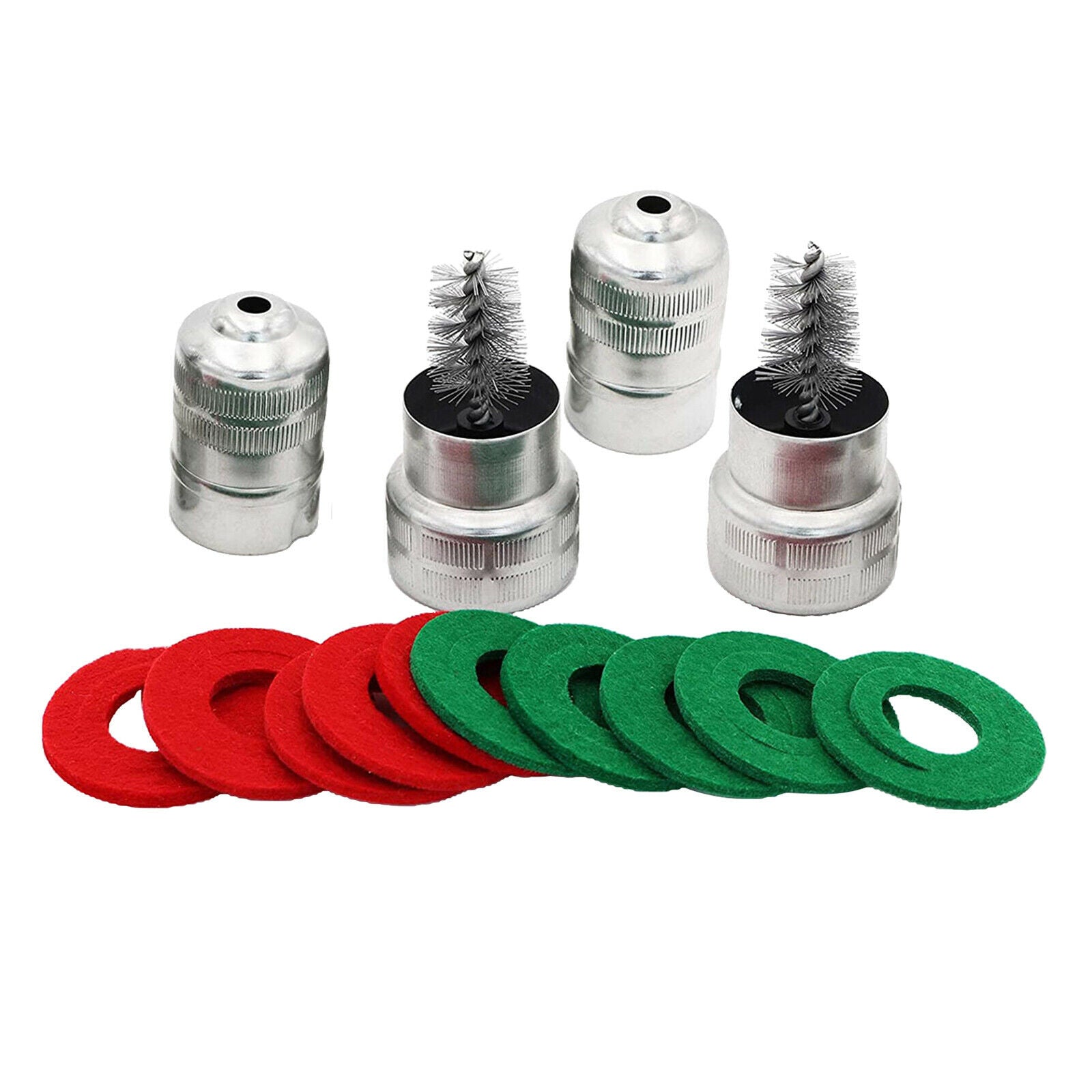 12x Battery Terminal Anti-Corrosion Washers 2pcs Cleaning Brush for Car Boat