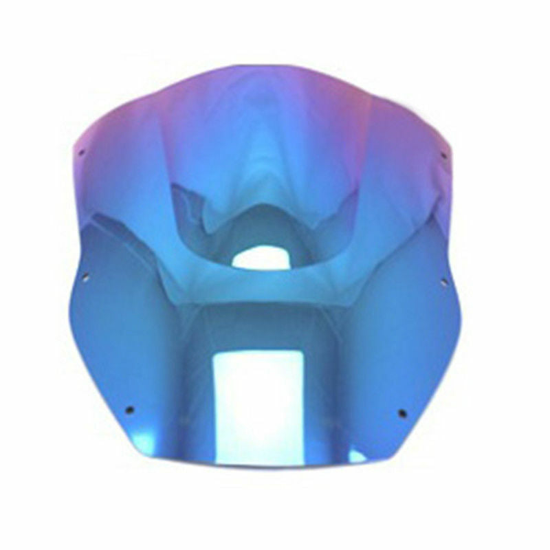 Dark Motor Double Bubble Windshield for Kawasaki Ninja ZX12R ZX 12R 2000-2001