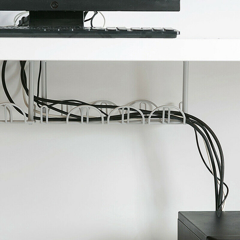 Shelf Strong Hanging Basket Socket Table Bottom Power Cable Wire OrganizerBDAU