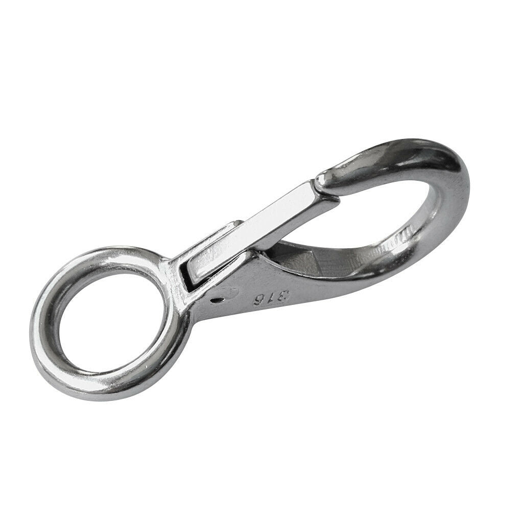 Stainless steel carabiner clip carabiner for outdoor activities