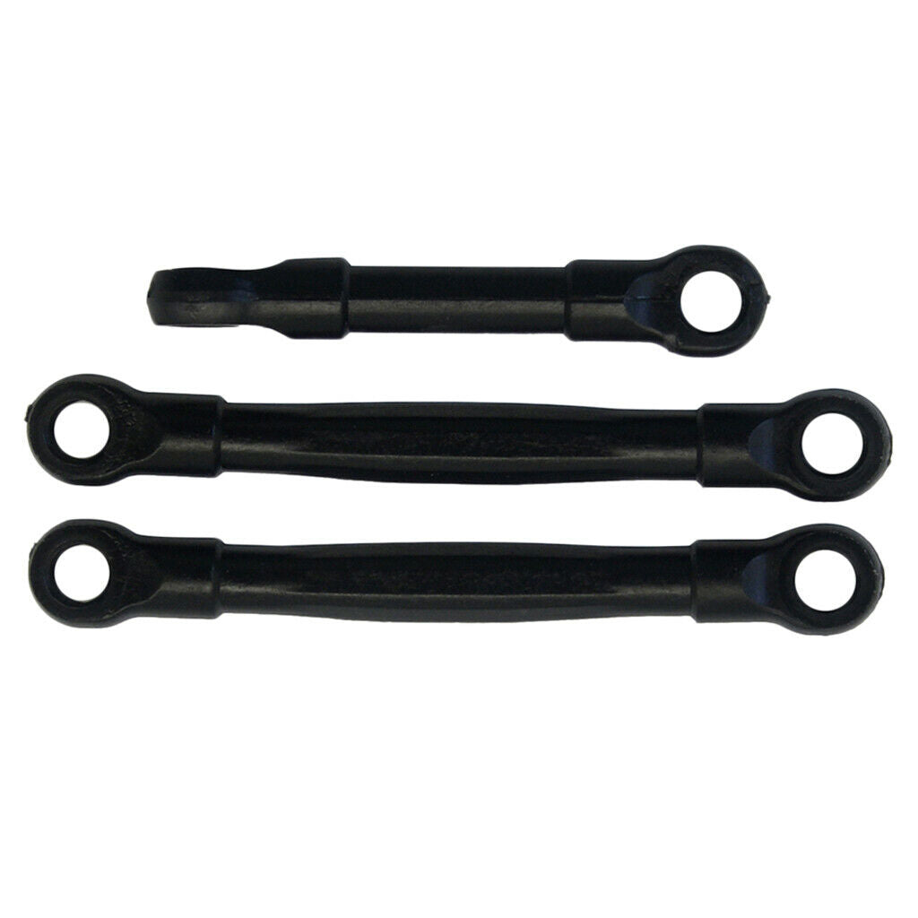 3PCS RC Steering Linkage Pull Rod Turnbuckle for XLH Q901/Q902/Q903 Monster