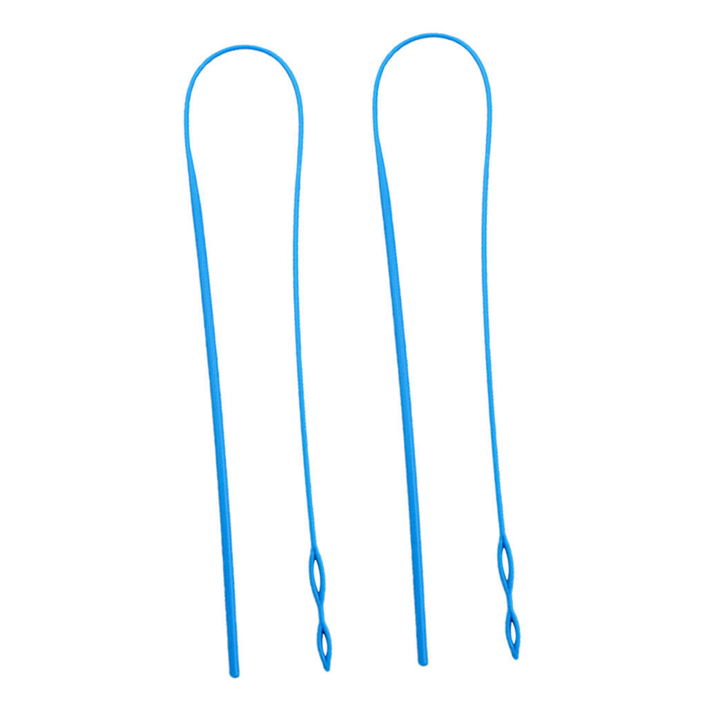 2 Bulk Elastic Drawstrings Threader Cord Easy Replacement Tool for Hoodies