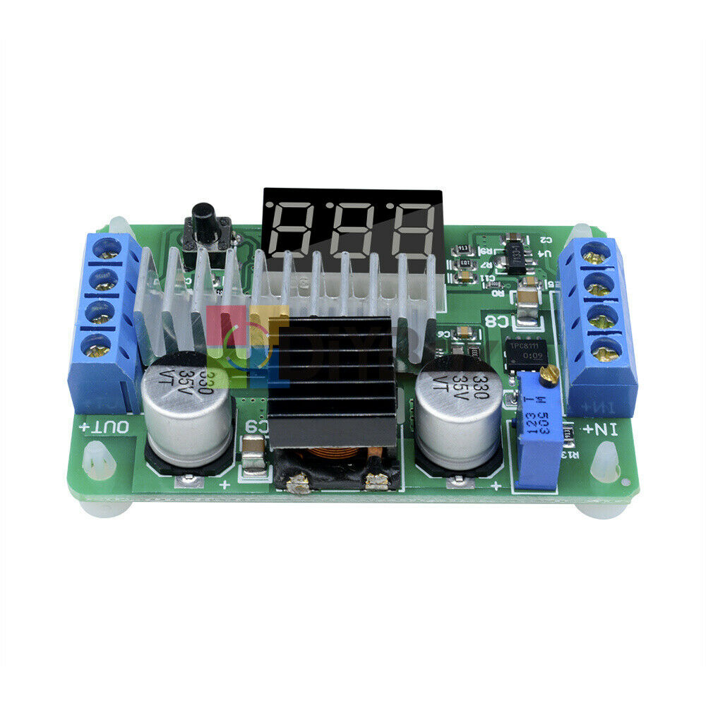 LTC1871 DC-DC Step up Boost Module Power Supply 3.5V to 30V 100W LED Voltmeter