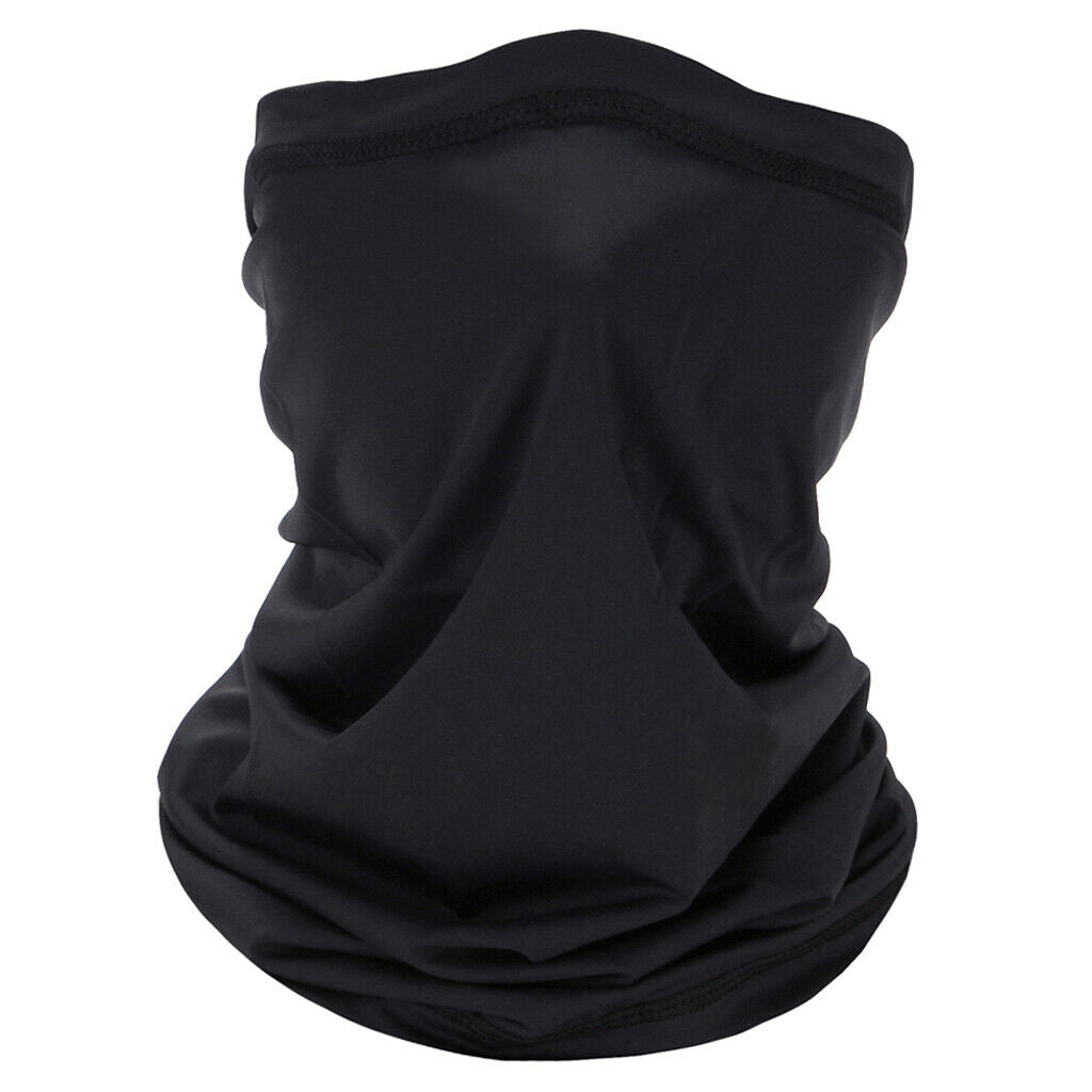 2x Silky Cycling Face Guard Balaclava Soft Headscarf Neck Gaiter Snood
