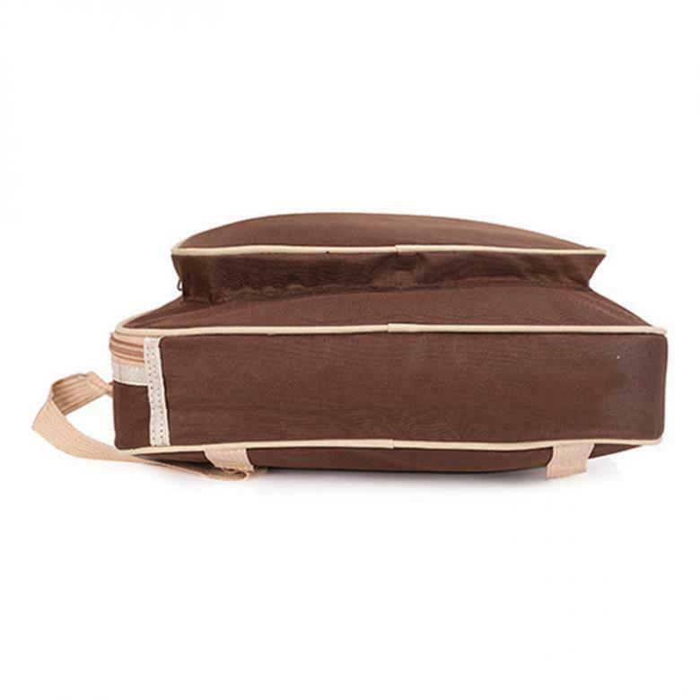 101 x 33 x 6cm Oxford Fabric Electric Guitar Case Coffee Waterproof