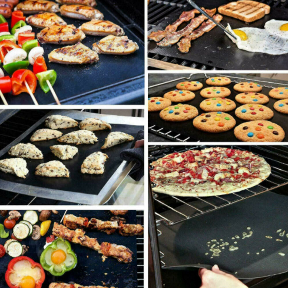 Barbecue Non-stick Pot Mat Barbecue Cooking Grill Mat Reusable Barbecue Pad Mat